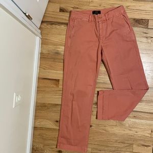 Jcrew garment dyed chino pant